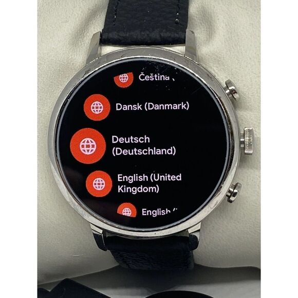 Fossil Gen 4 Authentic Digital Dial Smart Watch Custom Band FTW6017 DC145 - Picture 2 of 12